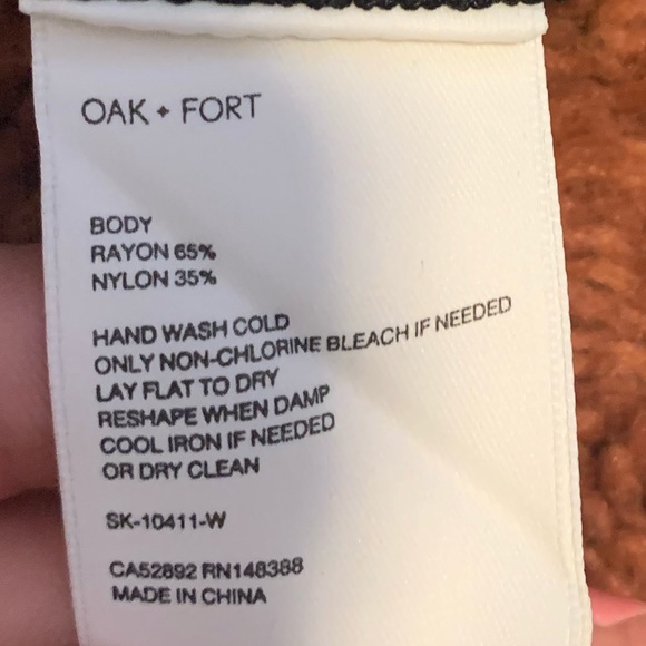 NWT Oak + Fort Pleated Mini Skirt Size M - Picture 3 of 5